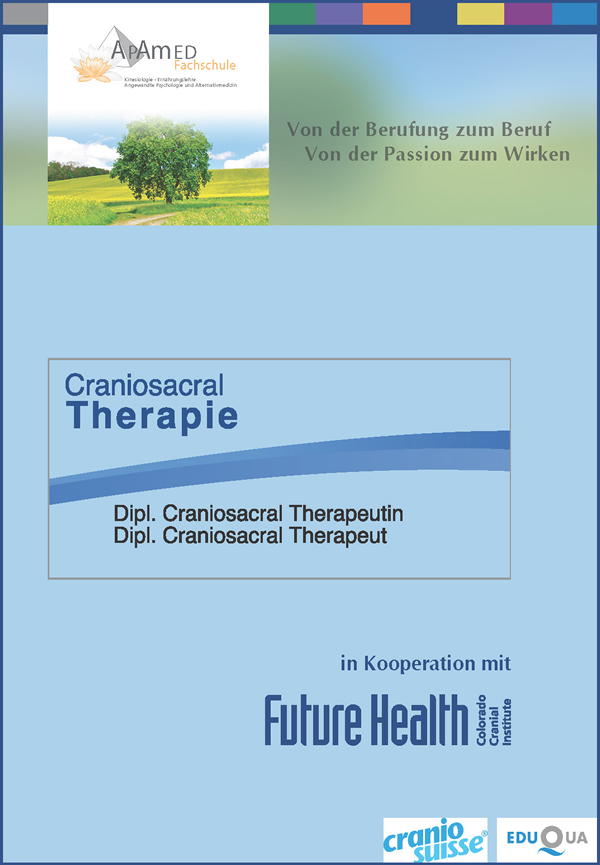 Broschüre Ausbildung Craniosacral Therapie